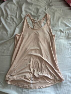 Athleta Light Blush Pink Racerback Tank
